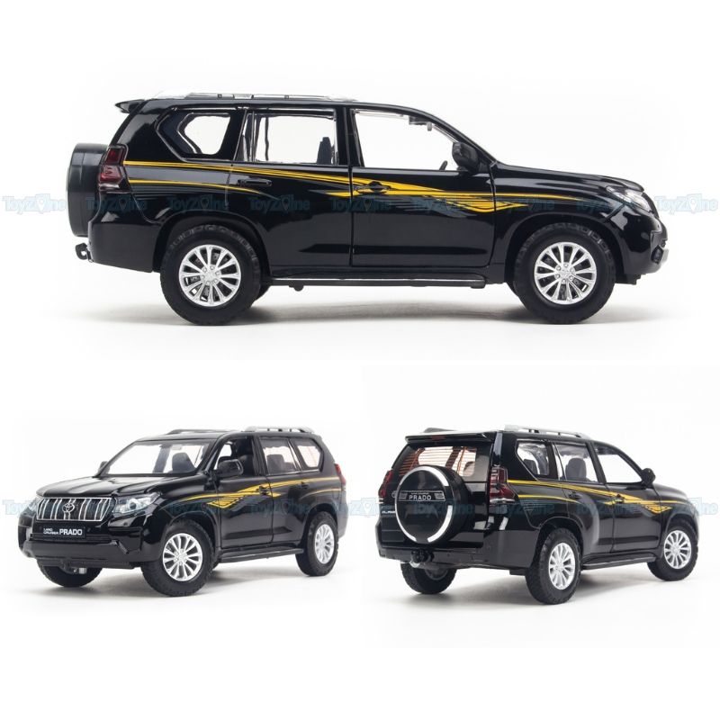 Mô hình xe Toyota Prado 1:24 CCA