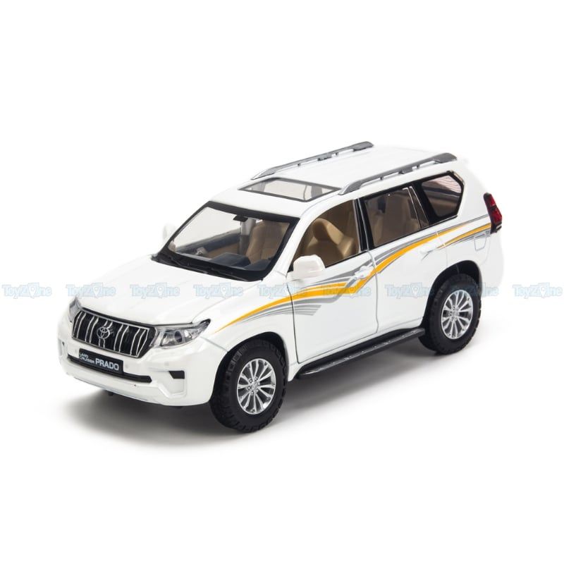 Mô hình xe Toyota Prado 1:24 CCA