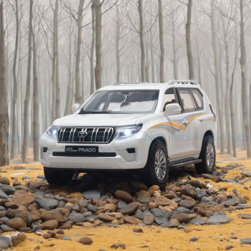Mô hình xe Toyota Prado 1:24 CCA
