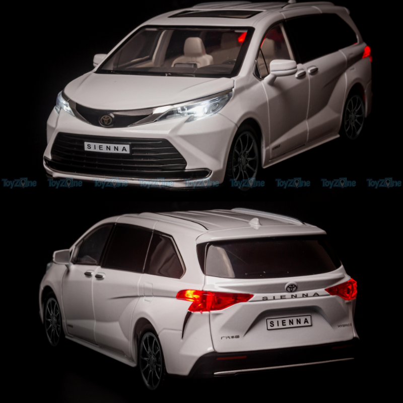Mô hình xe Toyota Sienna 1:24 Hongsen Model