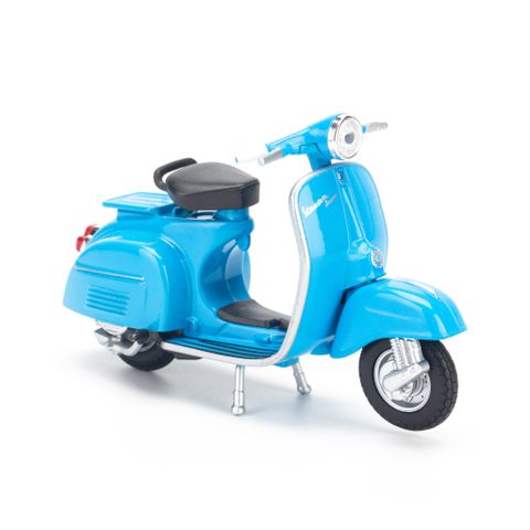 Mô hình xe Vespa 1970 150cc Blue 1:18 Welly
