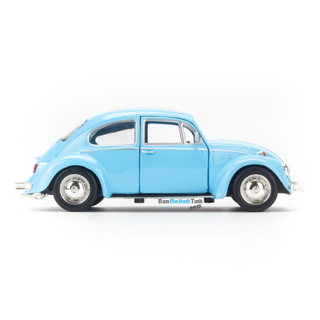 Mô hình xe Volkswagen Beetle 1976 1:36 UNI Blue (2)