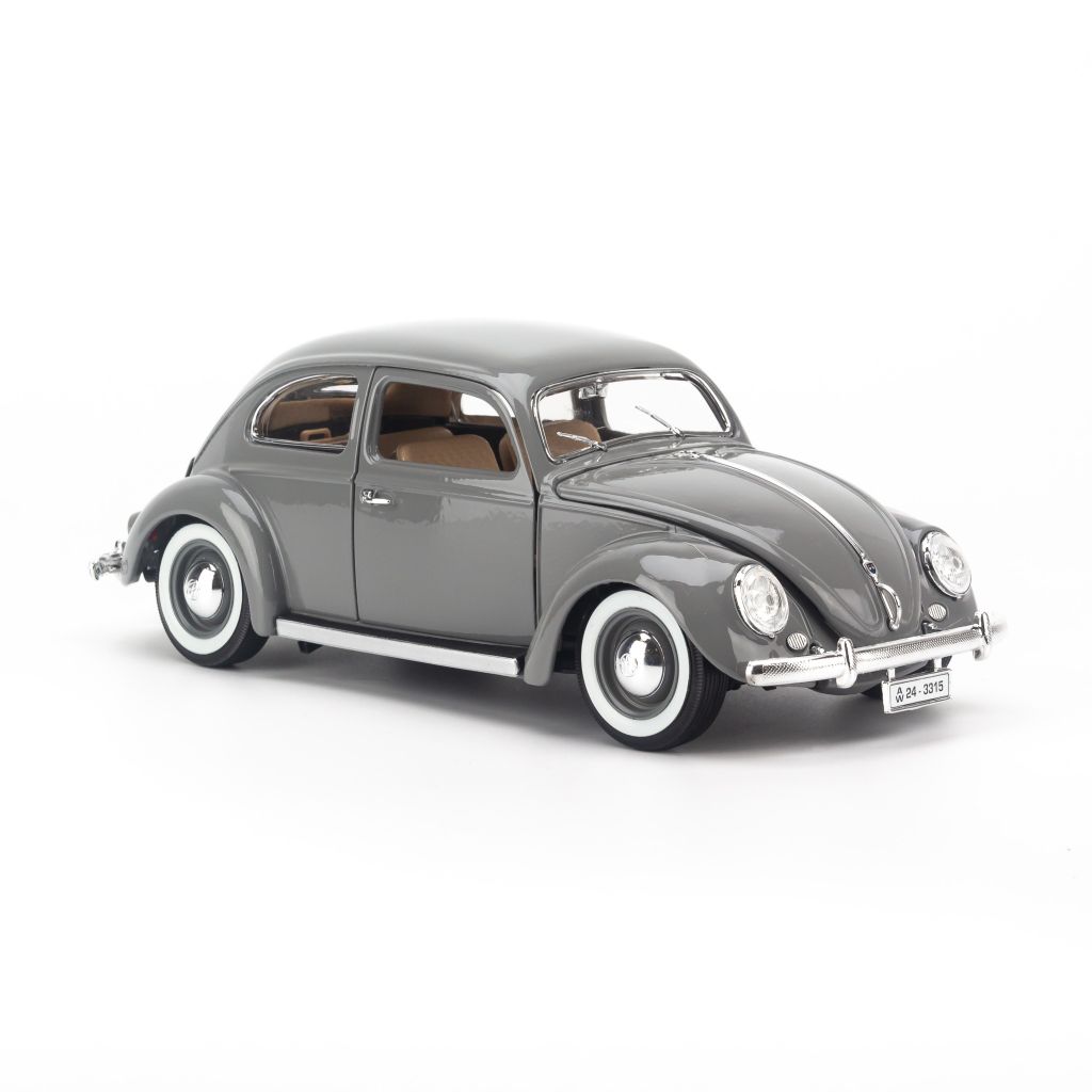 Mô hình xe ô tô Volkswagen Kafer Beetle 1955 Cream 118 Bburago   banmohinhtinhcom