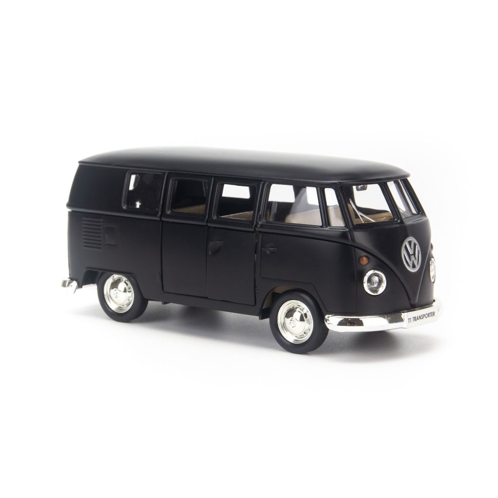 Mô hình xe Volkswagen T1 Bus 1:36 Uni Matte Black