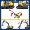 Mô hình xe Volvo EC220E Excavator Construction 1:50 Bburago