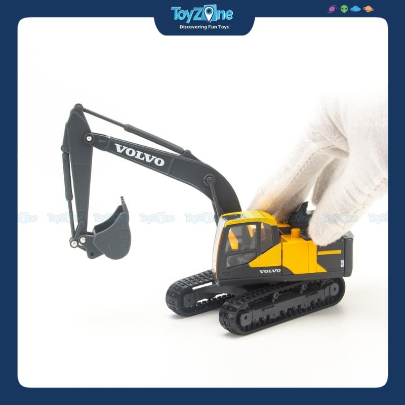 Mô hình xe Volvo EC220E Excavator Construction 1:50 Bburago