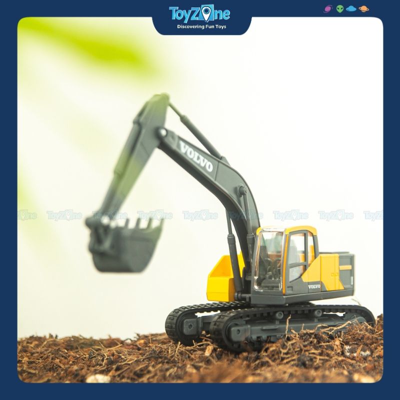 Mô hình xe Volvo EC220E Excavator Construction 1:50 Bburago