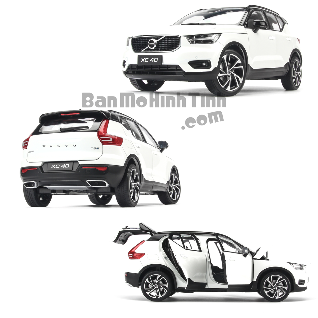 Mô hình xe Volvo XC40 1:18 Dealer White (3)