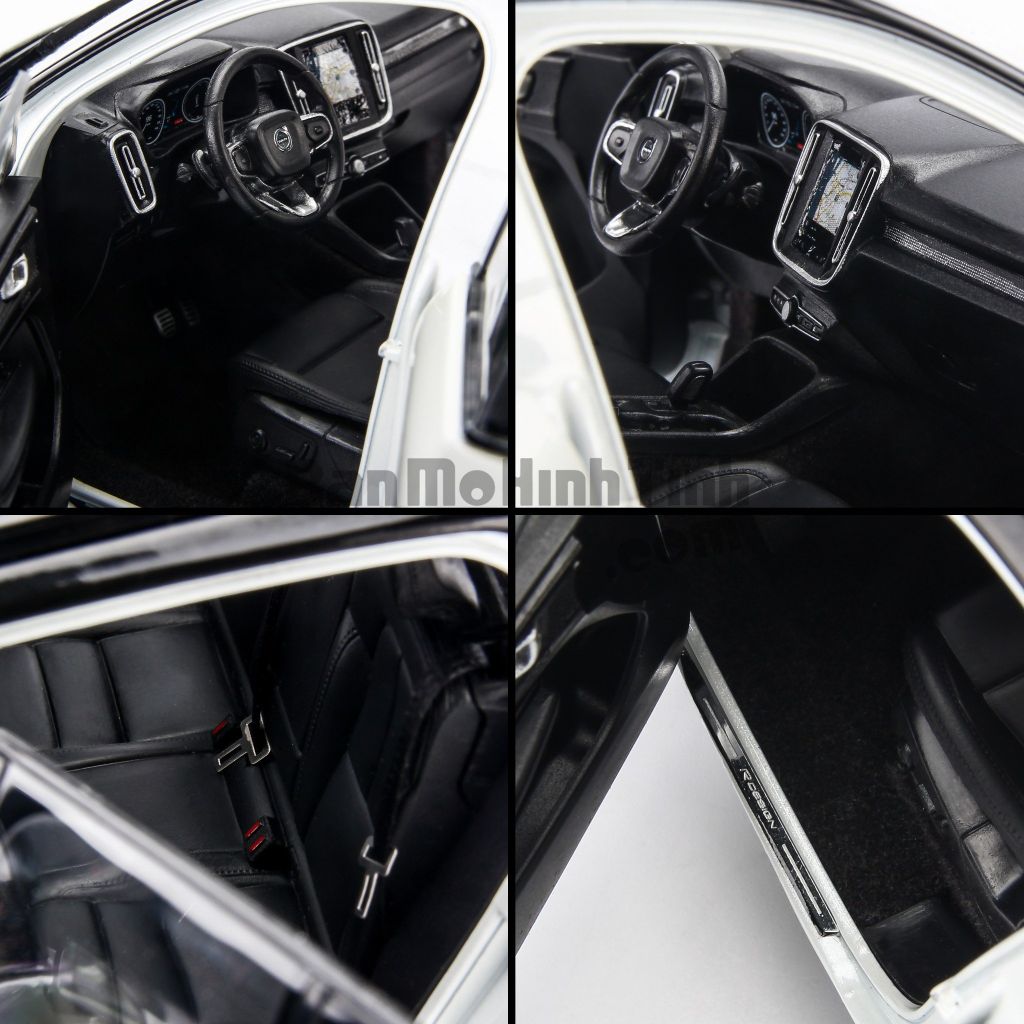 Mô hình xe Volvo XC40 1:18 Dealer White (4)