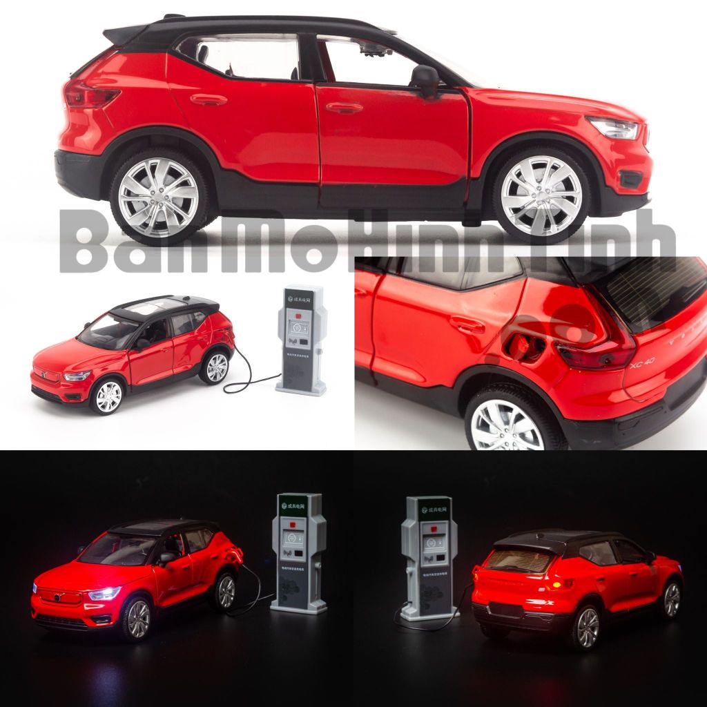 Mô hình xe Volvo XC40 Recharge 1:32 Caipo