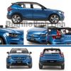 Mô hình xe Volvo XC40 Recharge 2022 1:18 Dealer