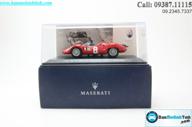 MO-HINH-XE-MASERATI-TIPO-63-4-ORE-DI-PESCARA-1961-BONNIER-1-43-DEALER MO-HINH-XE-MASERATI-TIPO-63-4-ORE-DI-PESCARA-1961-BONNIER-1-43-DEALER