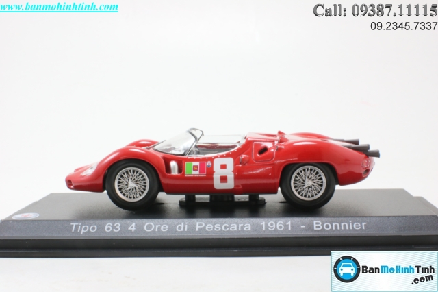 MO-HINH-XE-MASERATI-TIPO-63-4-ORE-DI-PESCARA-1961-BONNIER-1-43-DEALER MO-HINH-XE-MASERATI-TIPO-63-4-ORE-DI-PESCARA-1961-BONNIER-1-43-DEALER