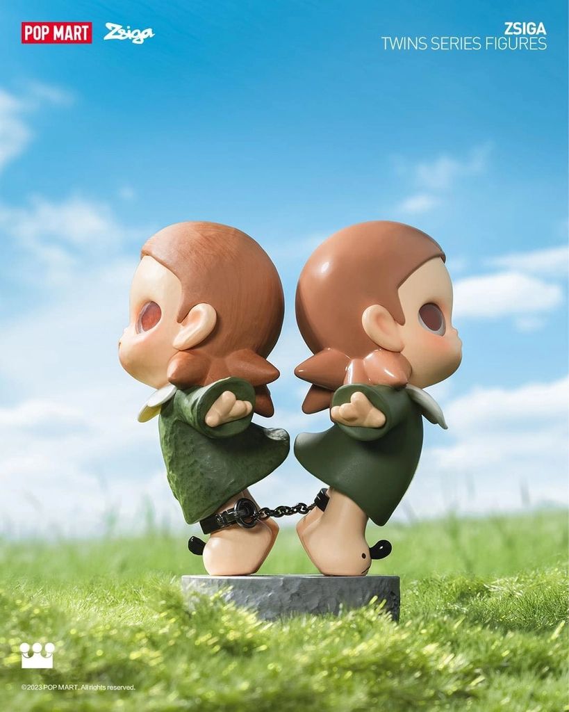  Mô hình đồ chơi Blind box Zsiga Twins - POP MART 
