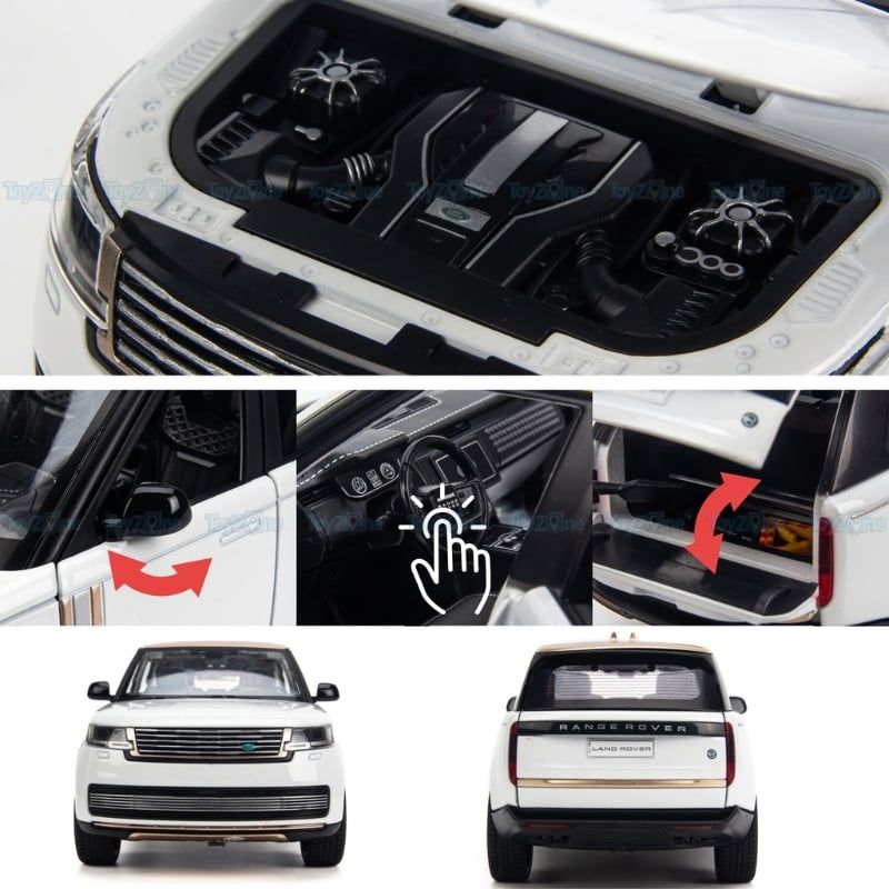 Mô hình xe Land Rover Range Rover 2023 1:24 QIYI
