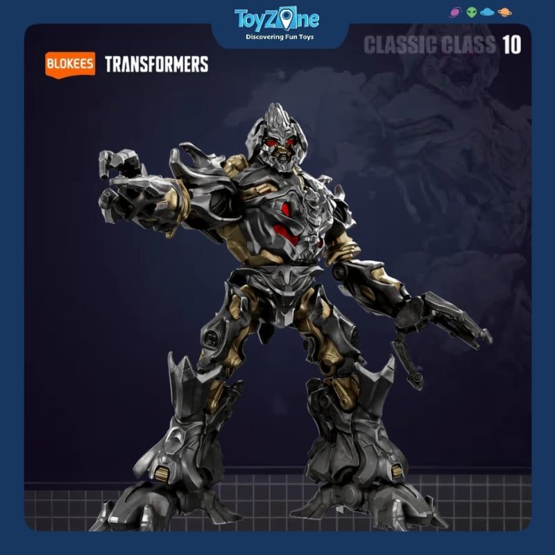 Mô hình đồ chơi Lắp ráp Transformers Classic Class 10 Megatron BLOKEES