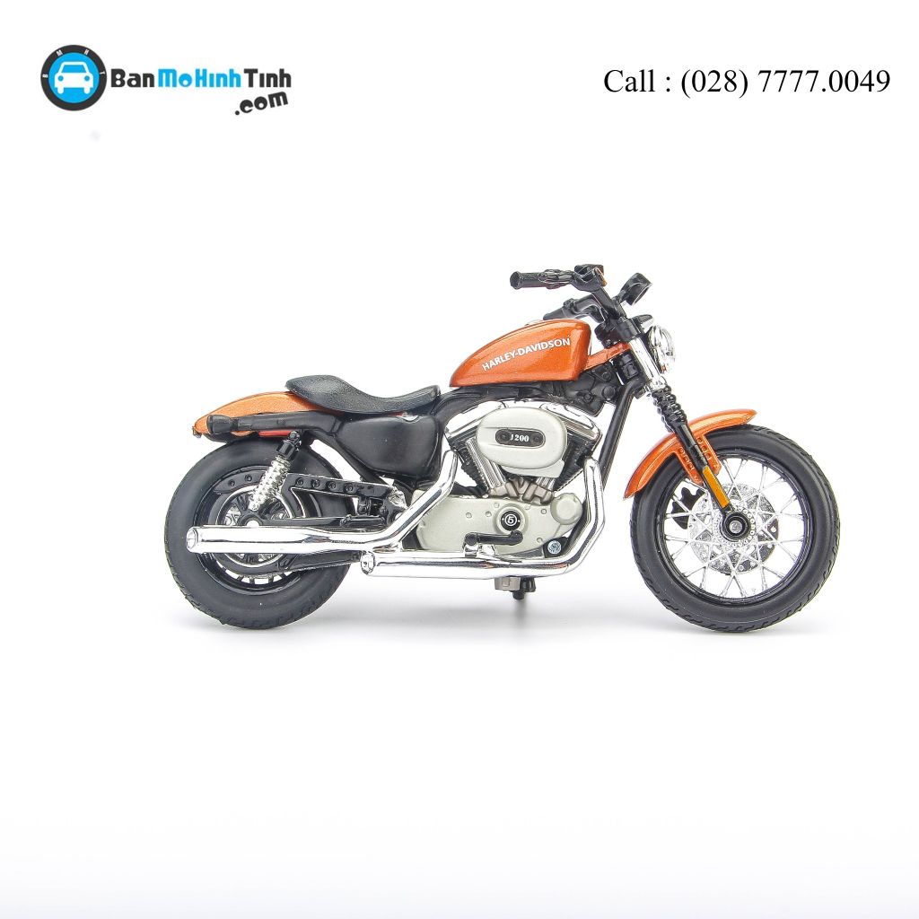 Mô hình xe mô tô Harley Davidson 2007 XL 1200N Nightster Bronze 1:18 Maisto- 20-18863