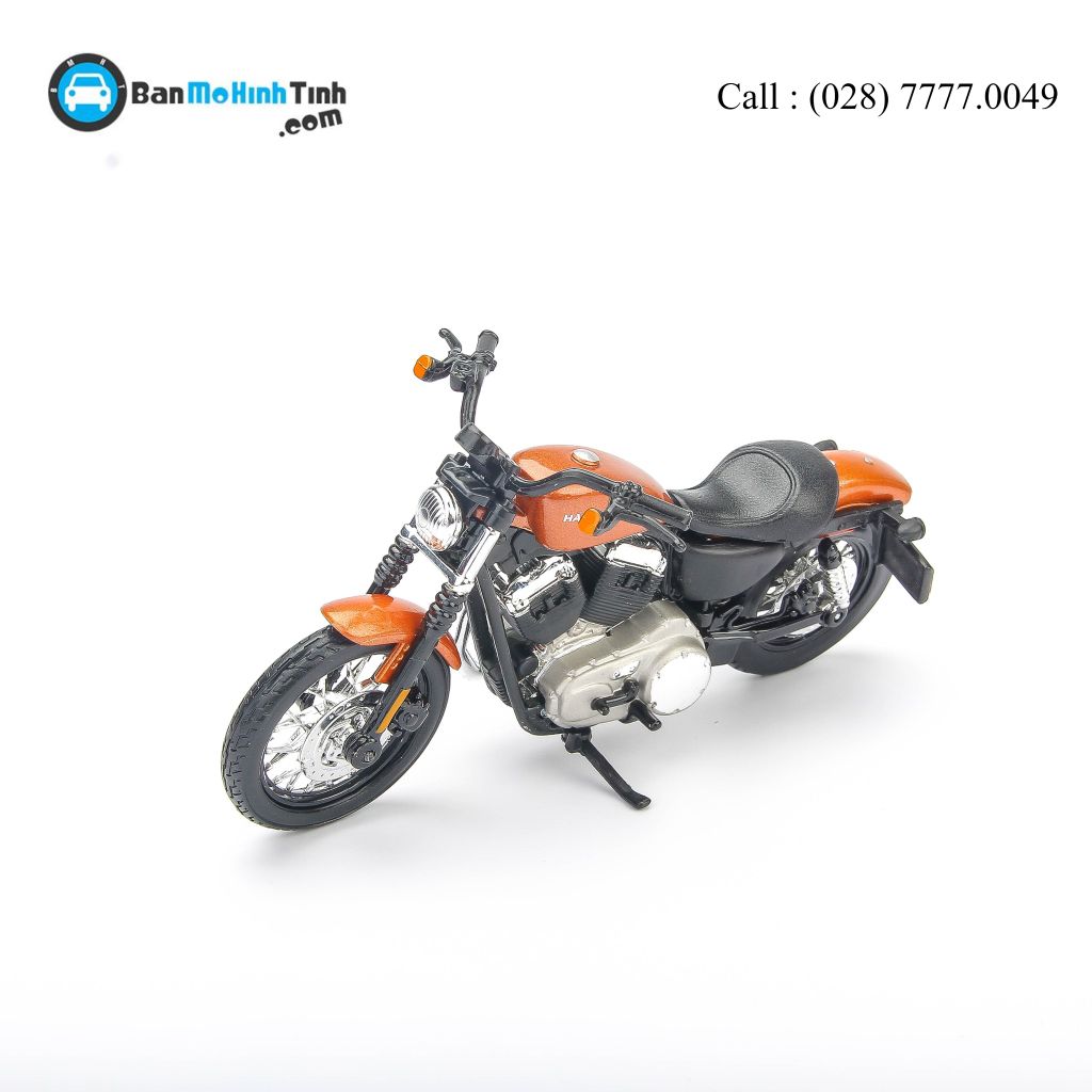 Mô hình xe mô tô Harley Davidson 2007 XL 1200N Nightster Bronze 1:18 Maisto- 20-18863
