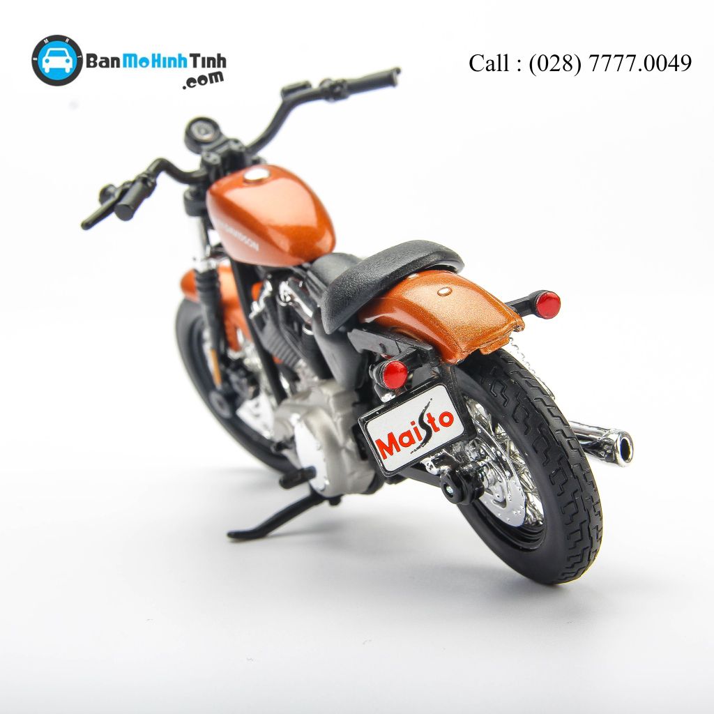 Mô hình xe mô tô Harley Davidson 2007 XL 1200N Nightster Bronze 1:18 Maisto- 20-18863