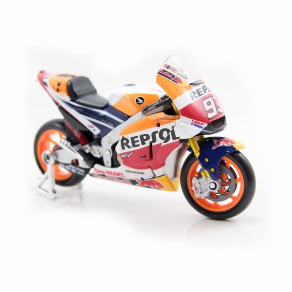 Mô hình xe mô tô Honda Racing Team RV213V Moto GP 93 2018 1:18 Maisto- 31595-93