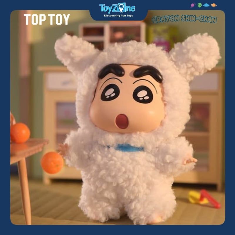 Mô hình Blind box Crayon Shin-Chan Dress Up Party Series Vinyl Plush ( Tiệc Hóa Trang ) TOP TOY