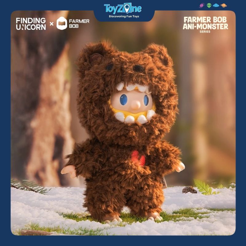 Mô hình Blind box Móc Khóa Gấu bông Farmer Bob Weird Guardian ( Người Bảo Vệ Đặc Biệt ) FINDING UNICORN