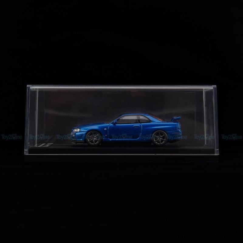  Mô hình xe Nissan Skyline GT-R R34 V-Spec II 1:64 MOTORHELIX 