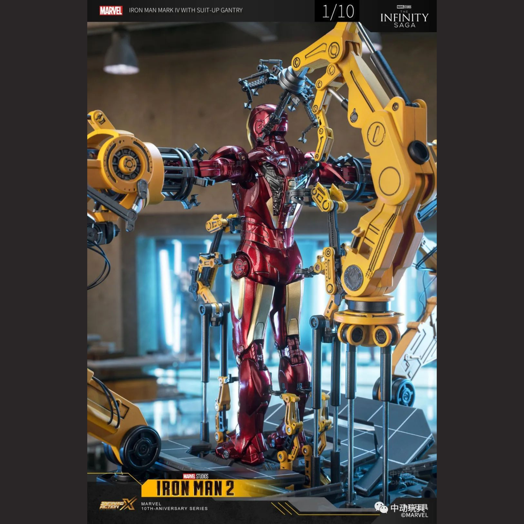  Mô hình Iron Man The Infinity Saga Armor Demolition Station 1:10 ZDToys 