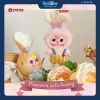 Mô hình Blind box Móc khóa Gấu bông Baby Three Macaron Bunny BABY THREE