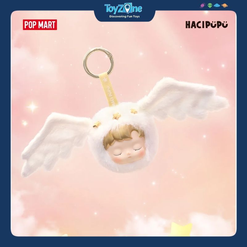 Mô hình Blind box Móc khoá Gấu bông HACIPUPU The Constellation ( 12 Cung Hoàng Đạo ) POP MART