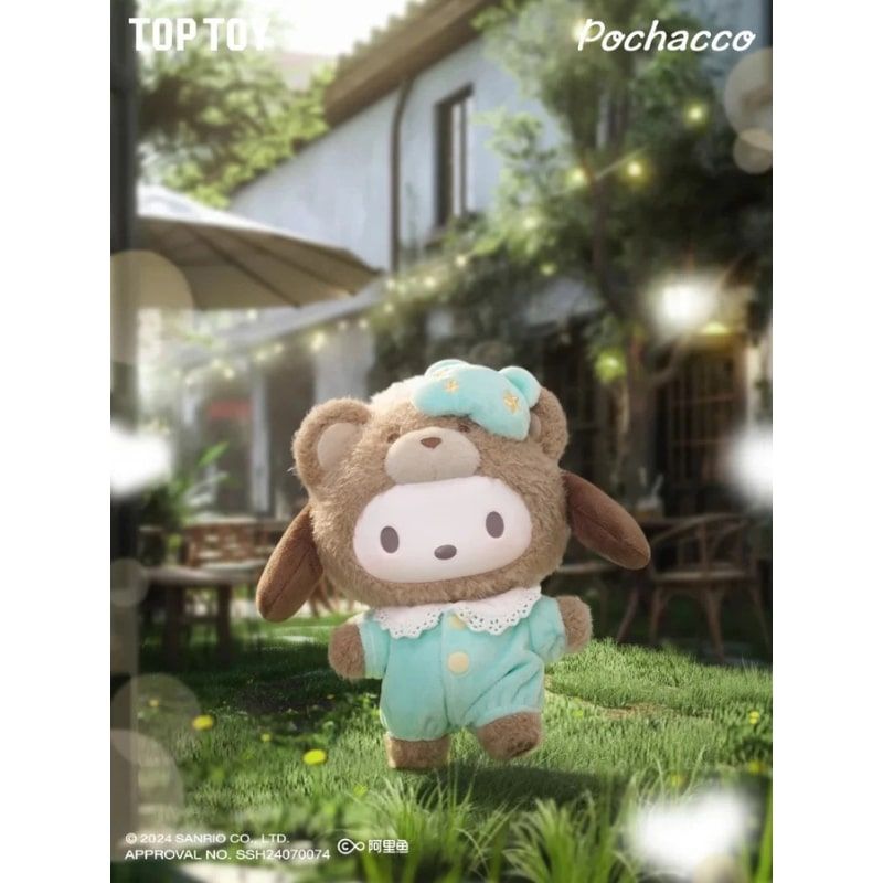 Mô hình Blind box Móc khóa Gấu Bông Sanrio Character Latte Baby TOP TOY