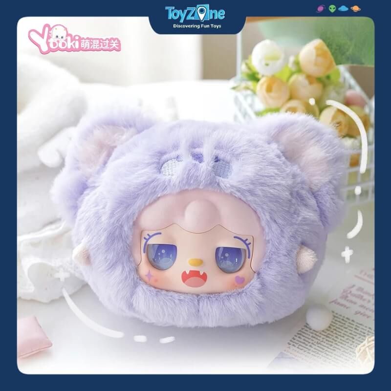 Mô hình Blind box Móc khóa Gấu bông Yooki Cute Mix Pass V1 YALLI STUDIO