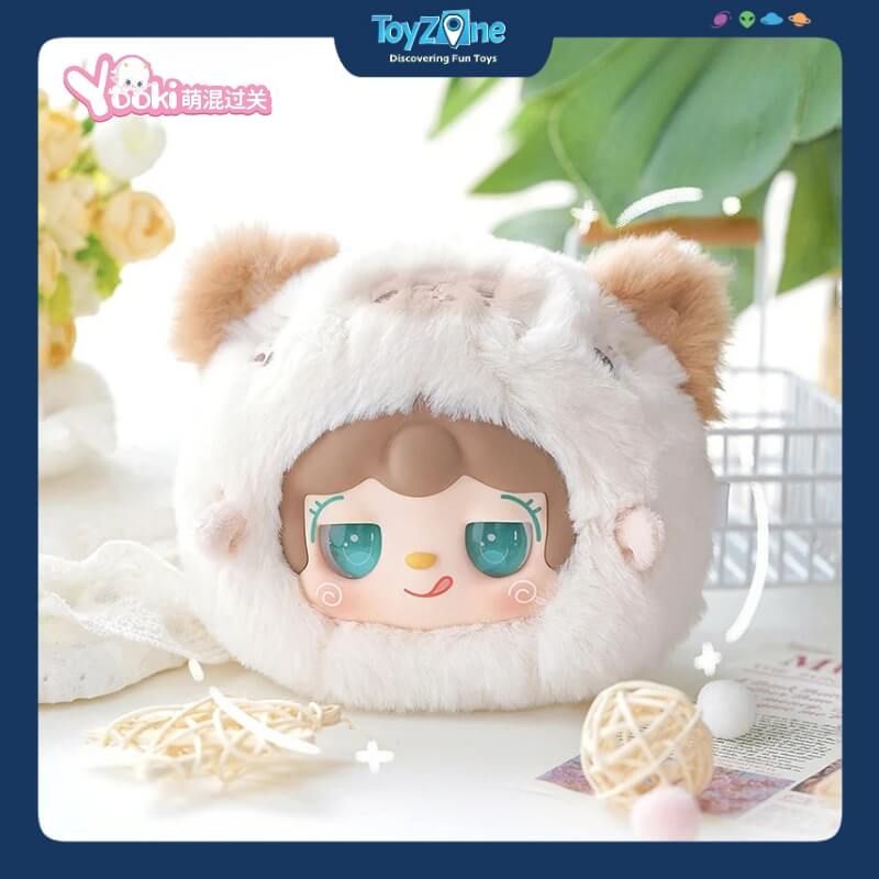 Mô hình Blind box Móc khóa Gấu bông Yooki Cute Mix Pass V1 YALLI STUDIO