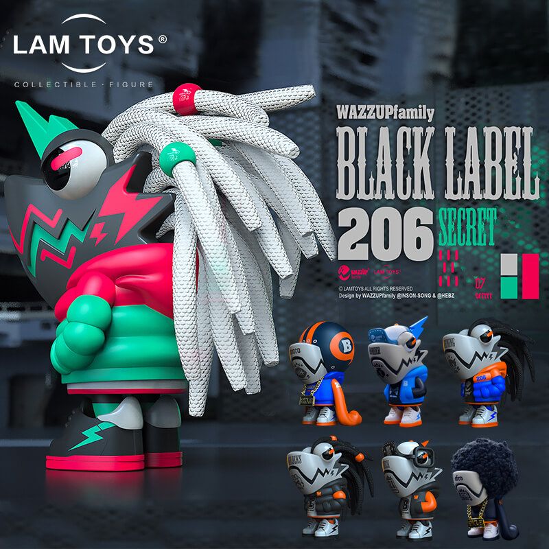 Mô hình đồ chơi Blind box Chameleon Generation Black Label 6th (Tắc Kè Hoa Phiên Bản 6) LAMTOYS