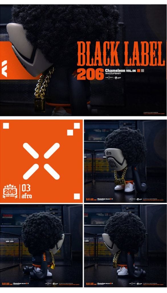 Mô hình đồ chơi Blind box Chameleon Generation Black Label 6th (Tắc Kè Hoa Phiên Bản 6) LAMTOYS