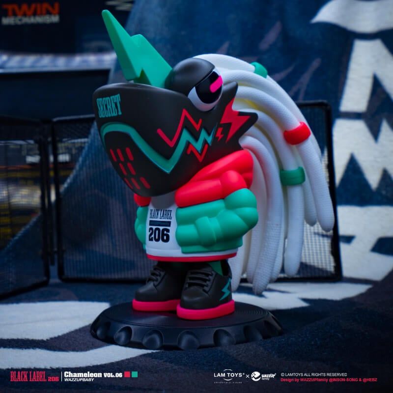 Mô hình đồ chơi Blind box Chameleon Generation Black Label 6th (Tắc Kè Hoa Phiên Bản 6) LAMTOYS