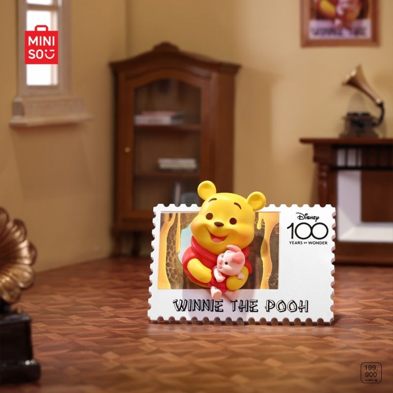 Mô hình đồ chơi Blind Box Disney 100 Years of Wonder Retro Stamp MINISO