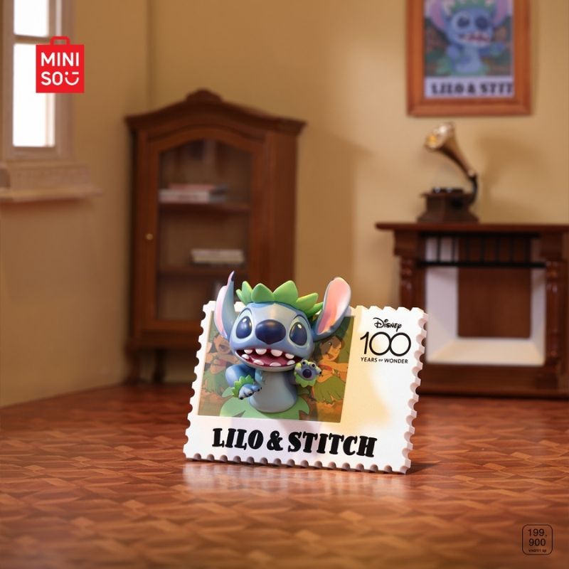 Mô hình đồ chơi Blind Box Disney 100 Years of Wonder Retro Stamp MINISO