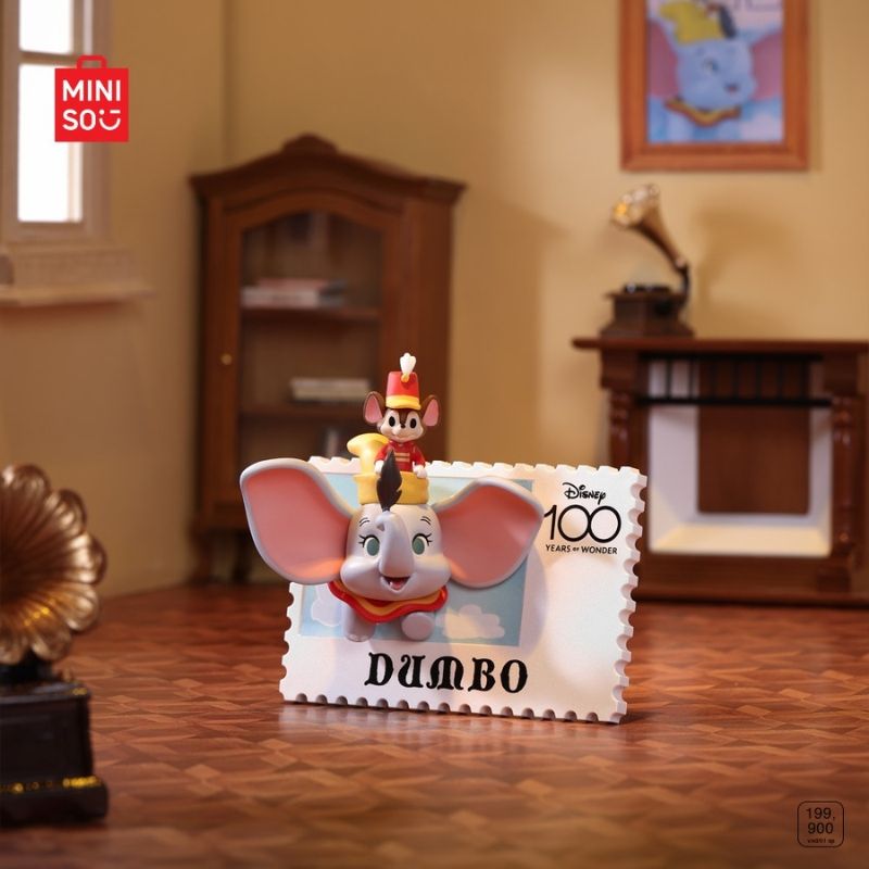 Mô hình đồ chơi Blind Box Disney 100 Years of Wonder Retro Stamp MINISO