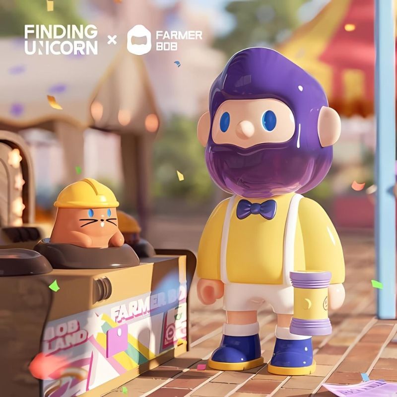  Mô hình đồ chơi Blind box Farmer Bob Paradise Fantasy ( Giấc Mơ Thiên Đường ) FINDING UNICORN 