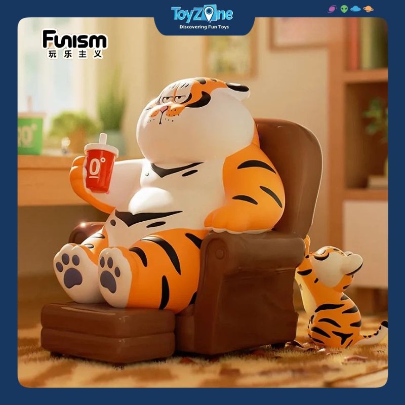 Mô hình đồ chơi Blind box I Am Not Tiger Fat Fatherly Love And Filial Piety ( Tình Phụ Tử Và Lòng Hiếu Thảo ) FUNISM