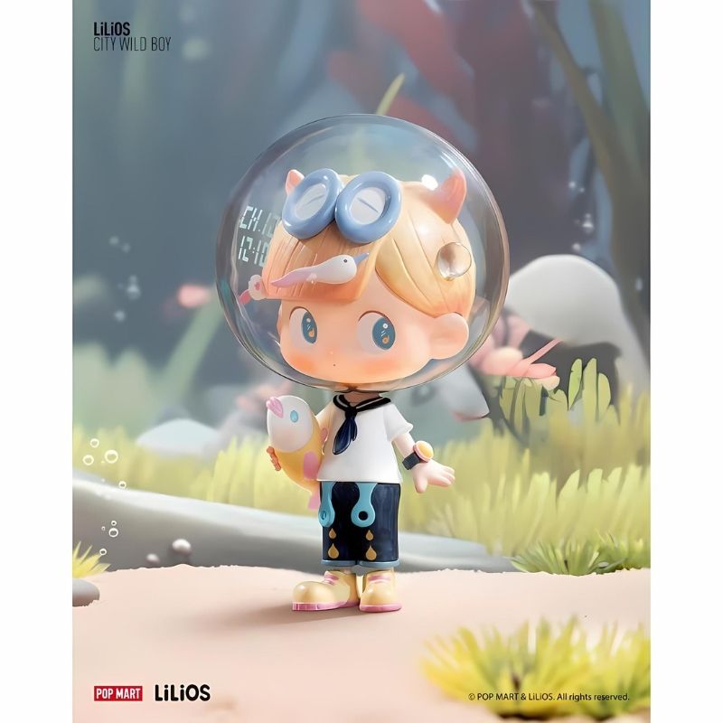 Mô hình đồ chơi Blind Box LiLiOS City Wild Boy Series Figures ( Cậu Bé Hoang Dã Trong Thành Phố ) POP MART
