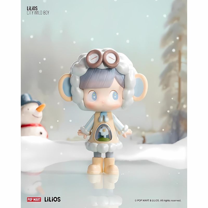 Mô hình đồ chơi Blind Box LiLiOS City Wild Boy Series Figures ( Cậu Bé Hoang Dã Trong Thành Phố ) POP MART