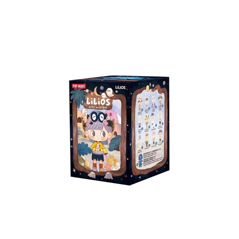 Mô hình đồ chơi Blind Box LiLiOS City Wild Boy Series Figures ( Cậu Bé Hoang Dã Trong Thành Phố ) POP MART