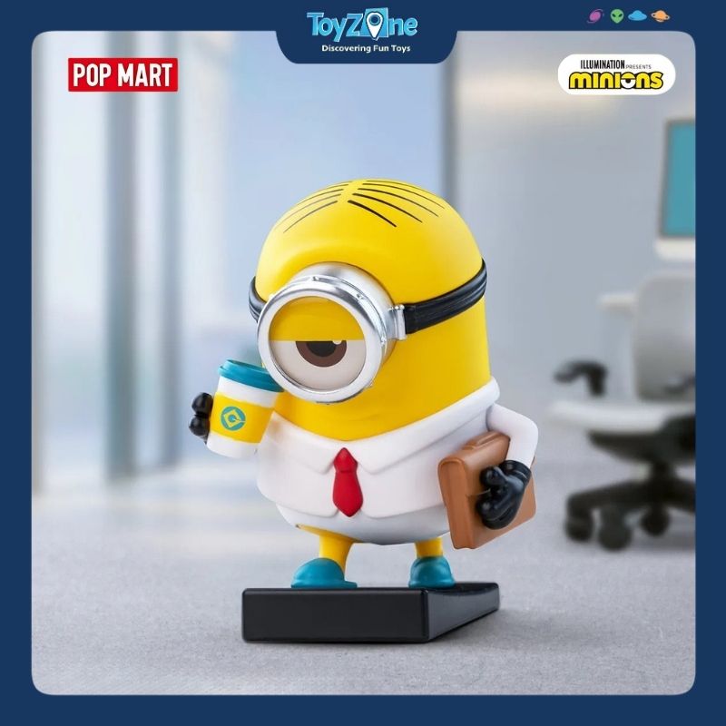 Mô hình đồ chơi Blind box Minions Lazy Every Day Series Figures ( Lười Biếng Mỗi Ngày ) POP MART