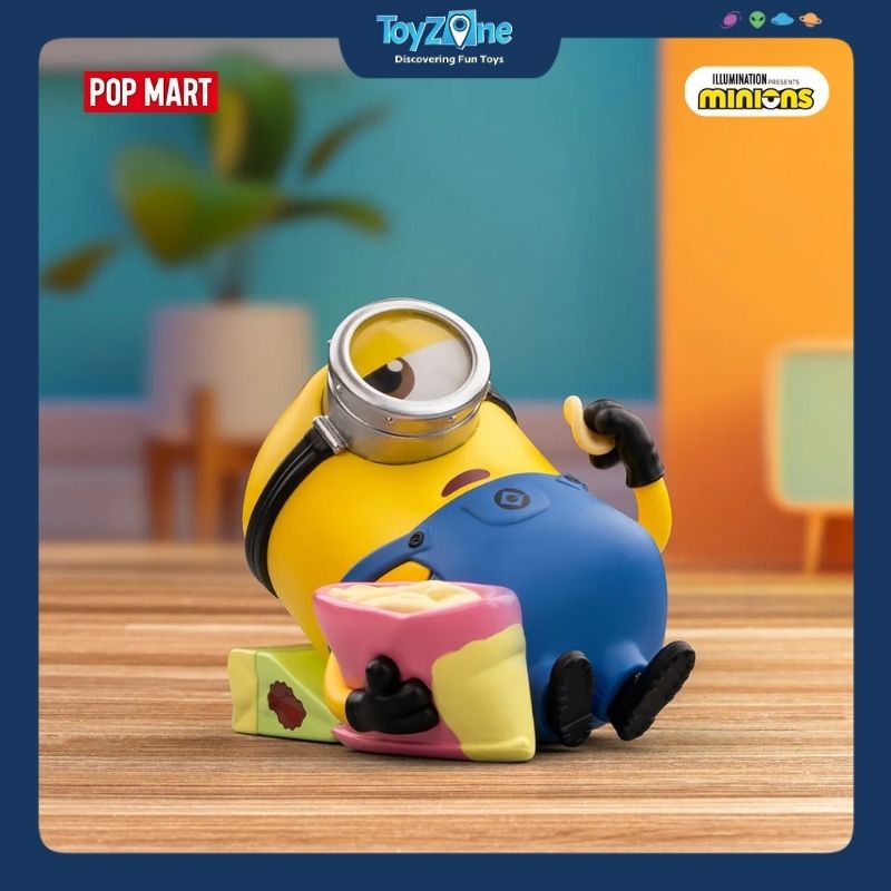 Mô hình đồ chơi Blind box Minions Lazy Every Day Series Figures ( Lười Biếng Mỗi Ngày ) POP MART