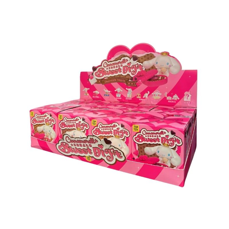 Mô hình đồ chơi Blind box Sanrio Cinnamoroll Sweet Gift Series ( Quà Tặng Ngọt Ngào ) TOP TOY