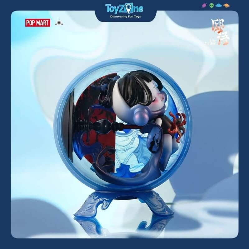 Mô hình đồ chơi Blind box Skull Panda The Mirage Series Figure ( Hào Quang ) POP MART