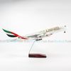  Mô hình máy bay Emirates Airbus A380 47cm lắp ráp Everfly 