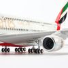  Mô hình máy bay Emirates Airbus A380 47cm lắp ráp Everfly 